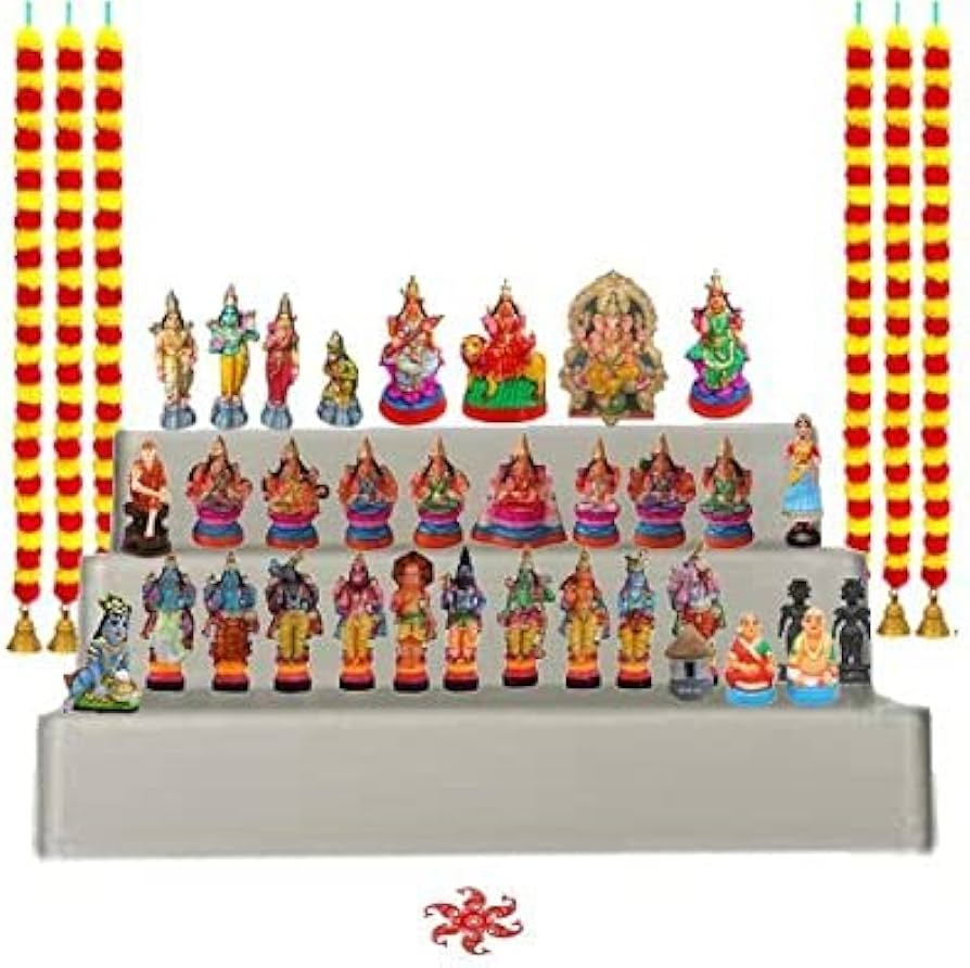 Navratri Golu : Golu For Navratri : Divine Doll Displays