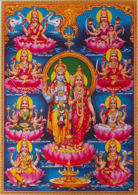 Lakshmi Avatars: 9 Incarnations Of Goddess Lakshmi