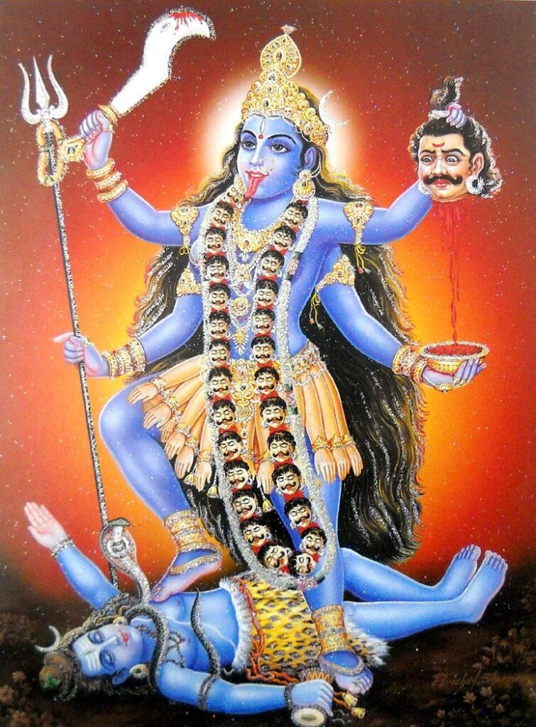 Kali History : Origins of Goddess Kaali in Hindu Mythology