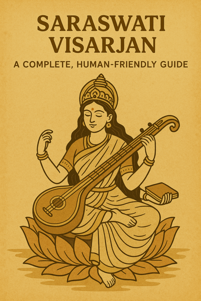 Saraswati Visarjan Ritual and Its Importance